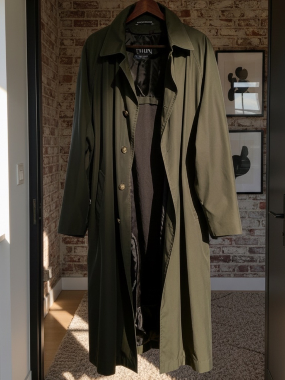 VINTAGE RALPH LAUREN CHAPS TRENCH COAT